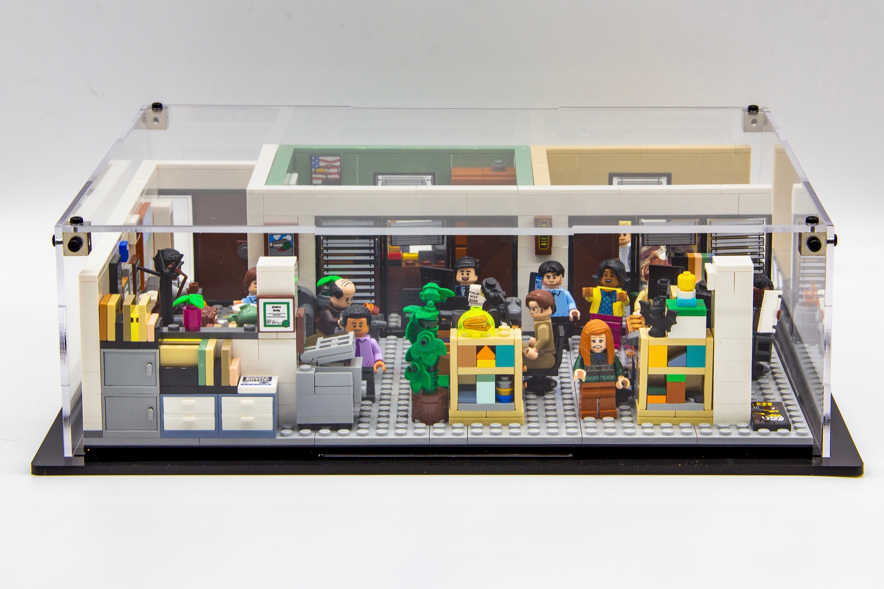 Vitrine en plexiglas® pour LEGO® The Office (21336)