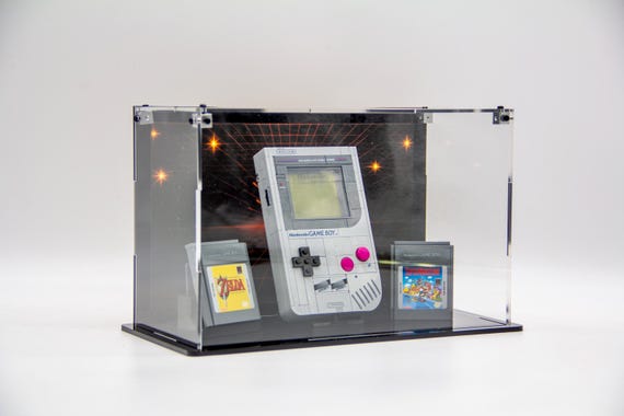 Acrylic Display Case for Lego Game Boy Set 72046 - Small Business