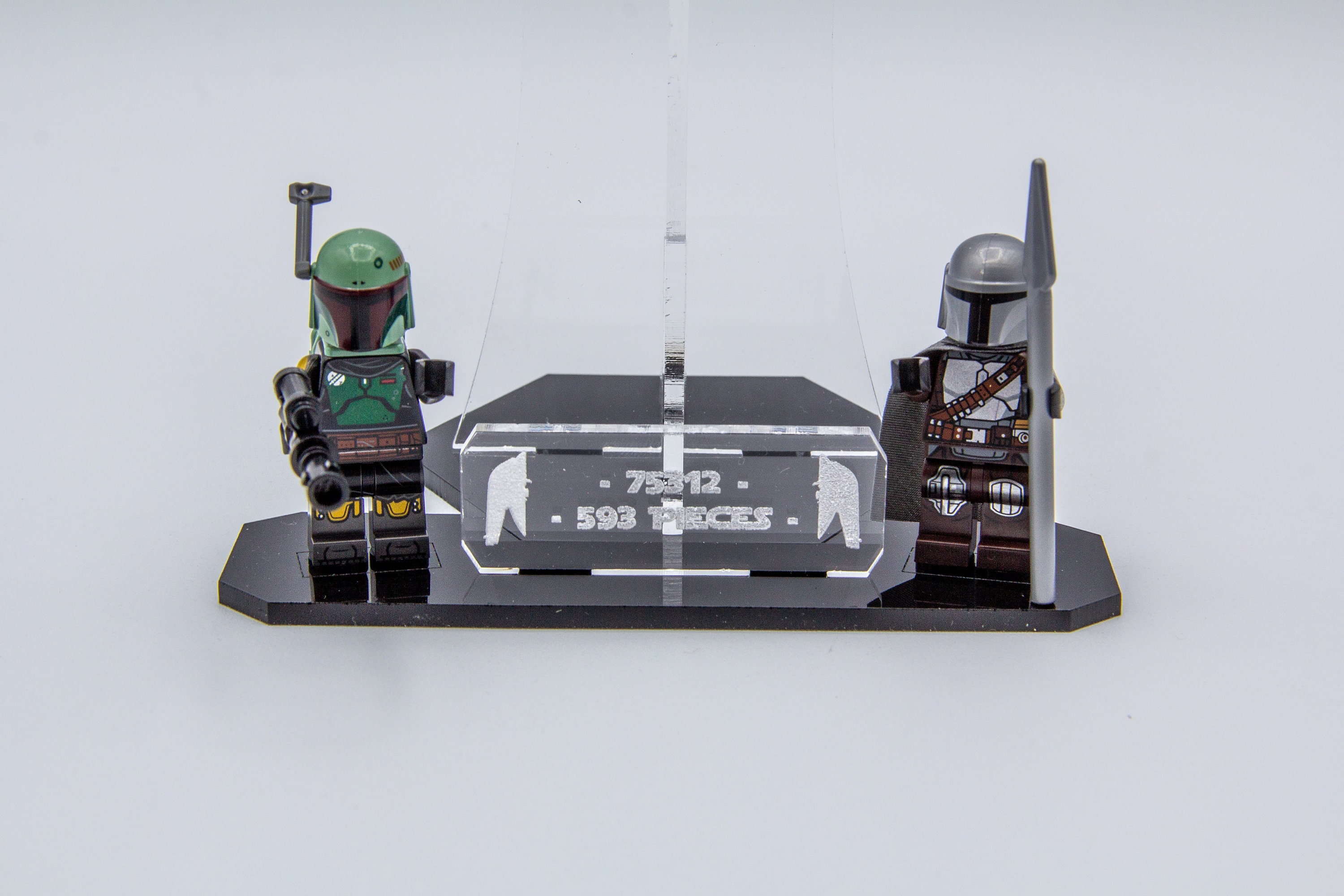 ボバ・フェットのスターシップ™セット 75312用アクリルディスプレイ