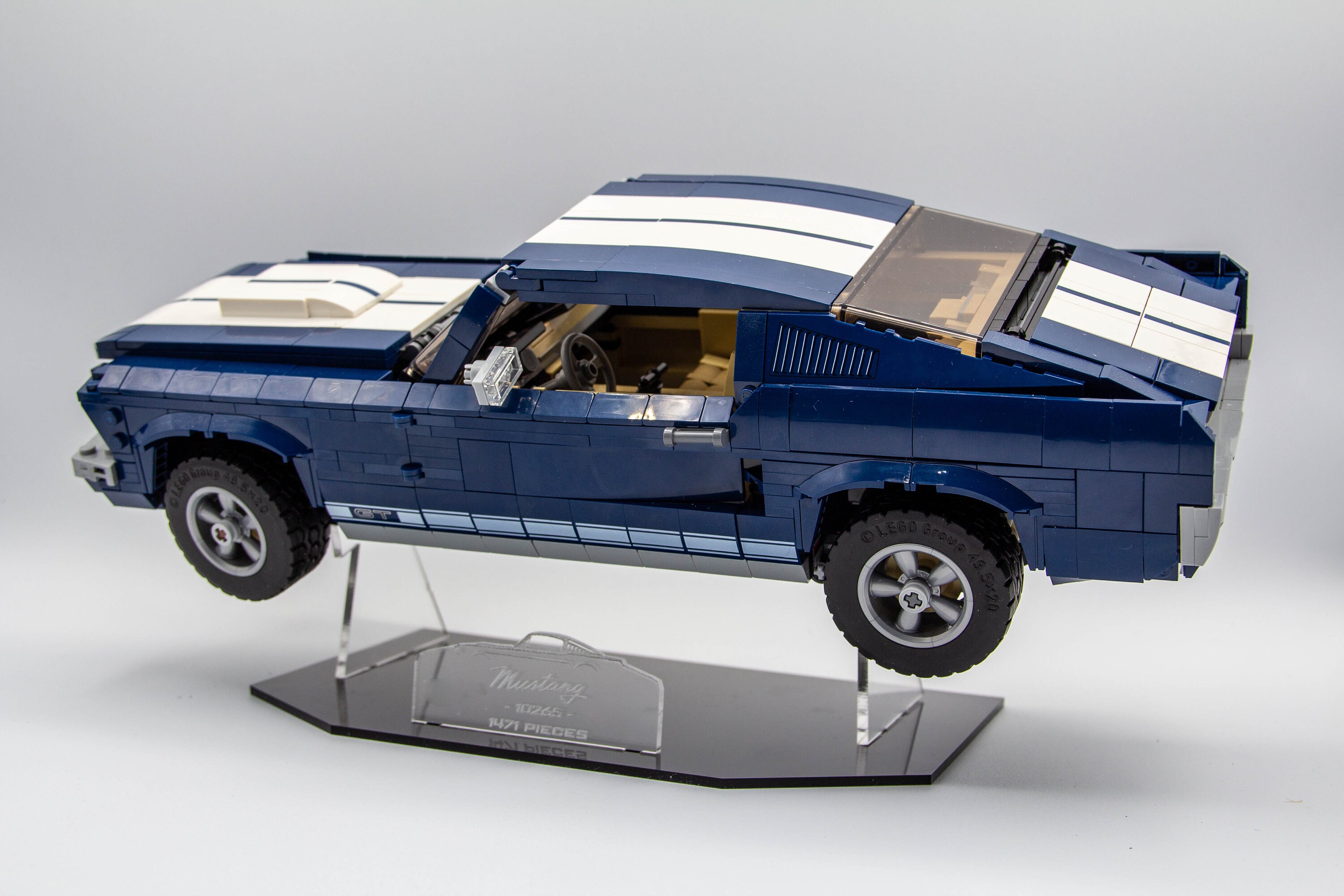 Display Stand for LEGO® Ford Mustang 10265