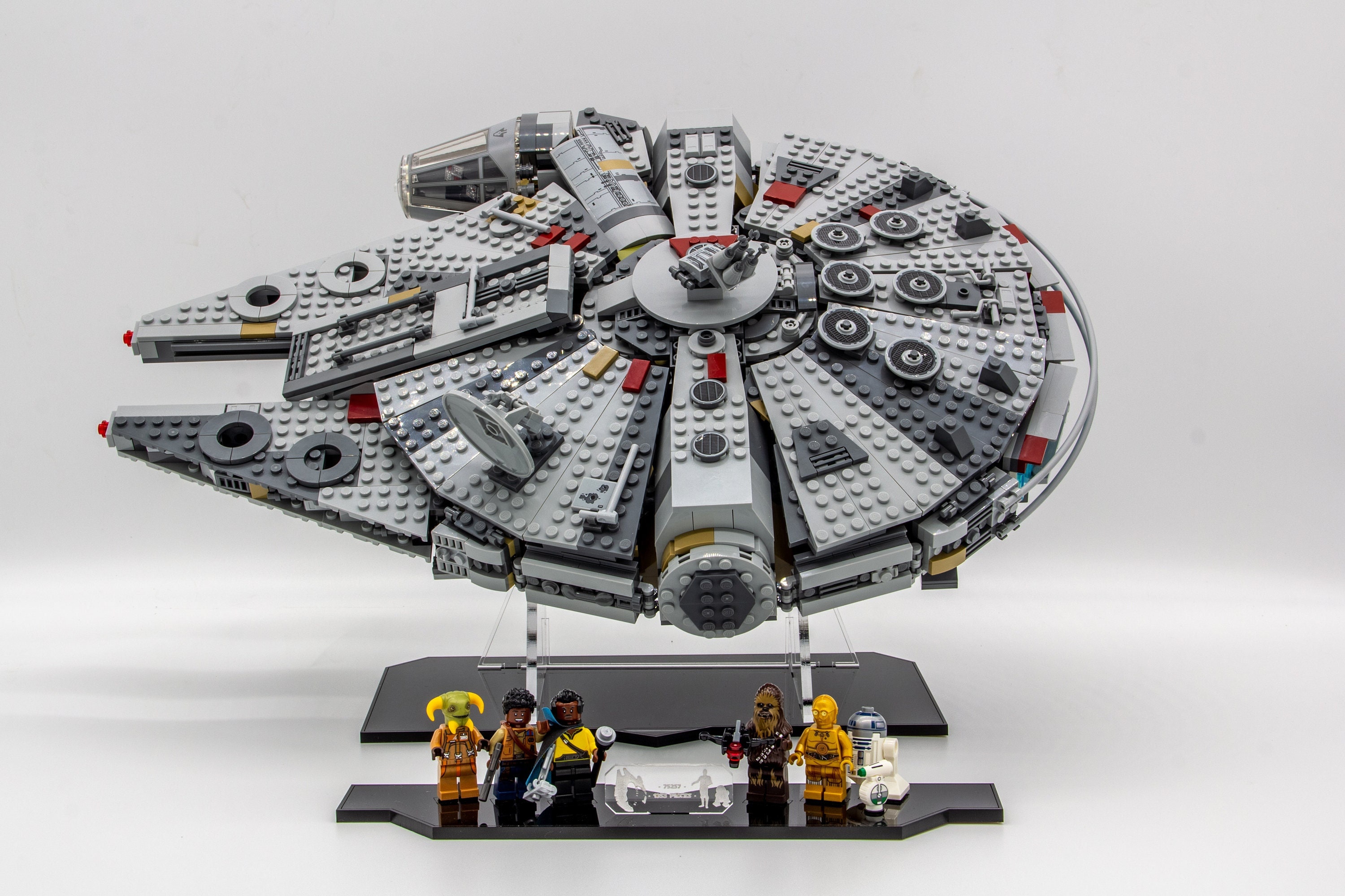Acrylic Display Stand for Millennium Falcon™ Set 75257 Made in USA -   Singapore