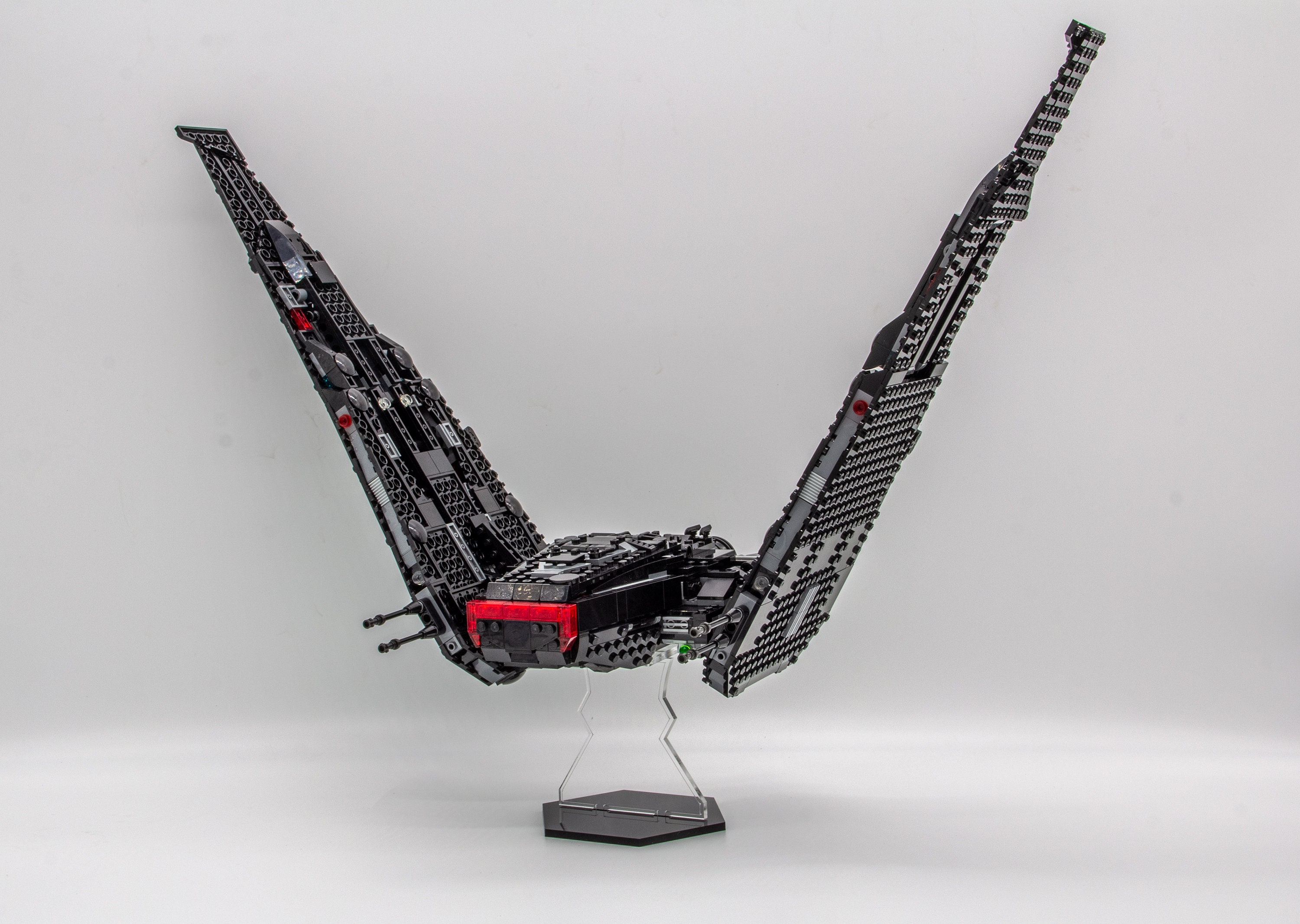 Benedirt置き物 Acrylic Display Stand for Kylo Ren's Shuttle™ Set 75256