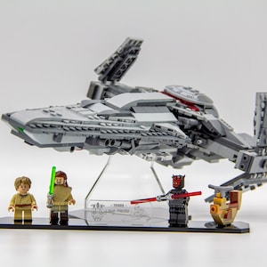 Acrylic display stand for Darth Maul&#39;s Sith Infiltrator™ set 75383  - Made in USA