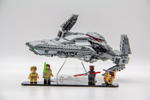 Acrylic Display Stand for Darth Maul's Sith Infiltrator™ Set 75383