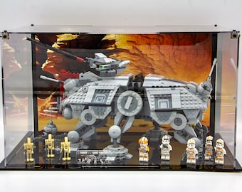 Acrylic Display Case for AT-TE Walker Set 75337