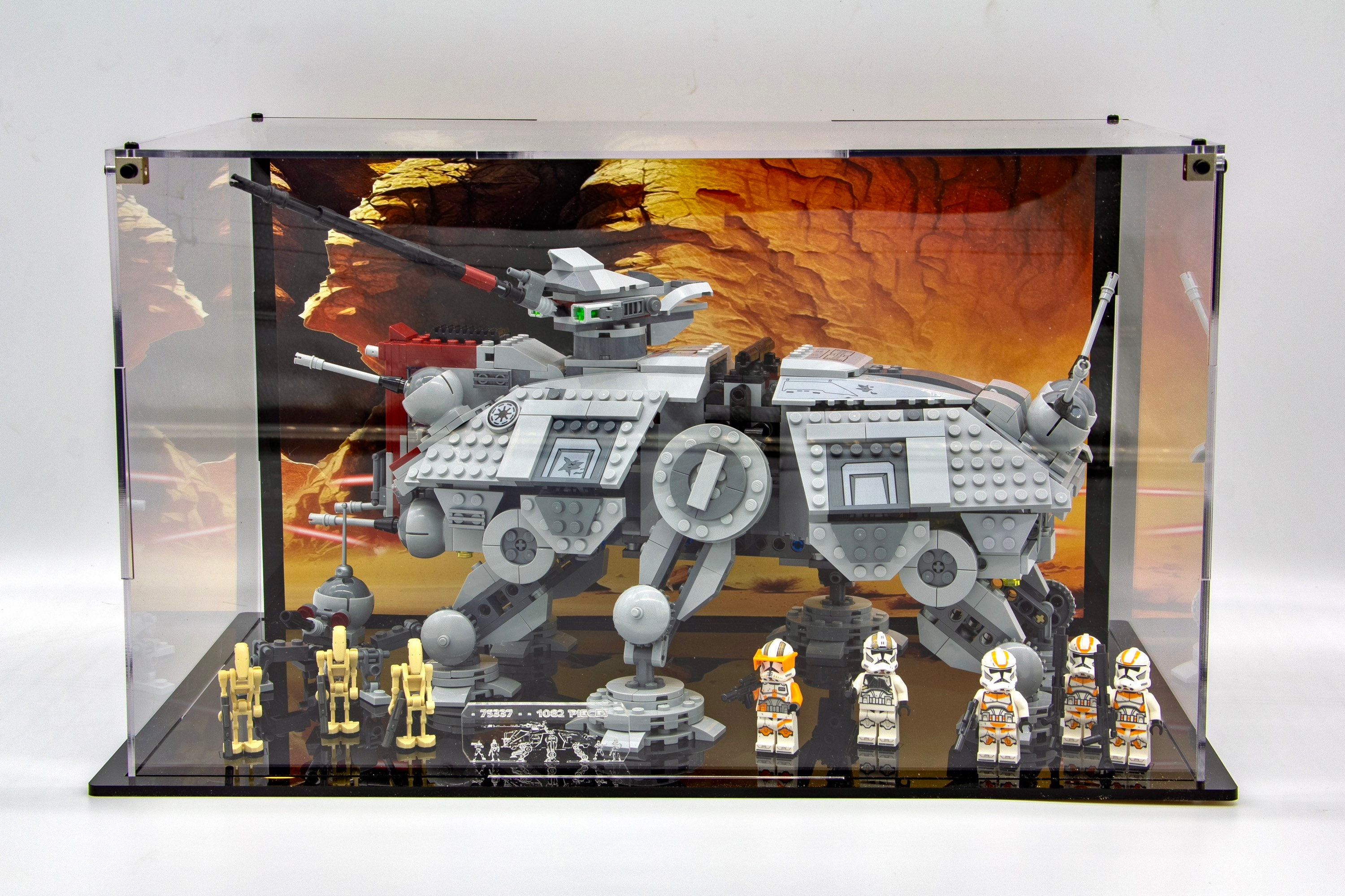 Acrylic Display Case for AT-TE Walker Set 75337 - Etsy