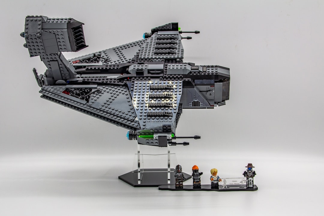 Acrylic Display Stand for Lego® the Justifier™ Set 75323 - Made in