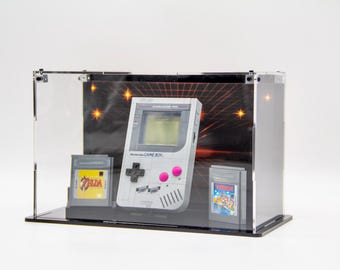 Acrylic Display Case for Lego Game Boy Set 72046 - Small Business