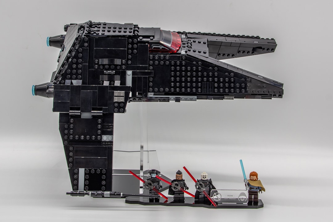 Acrylic Display Stand for Lego® Inquisitor Transport Scythe™ Set