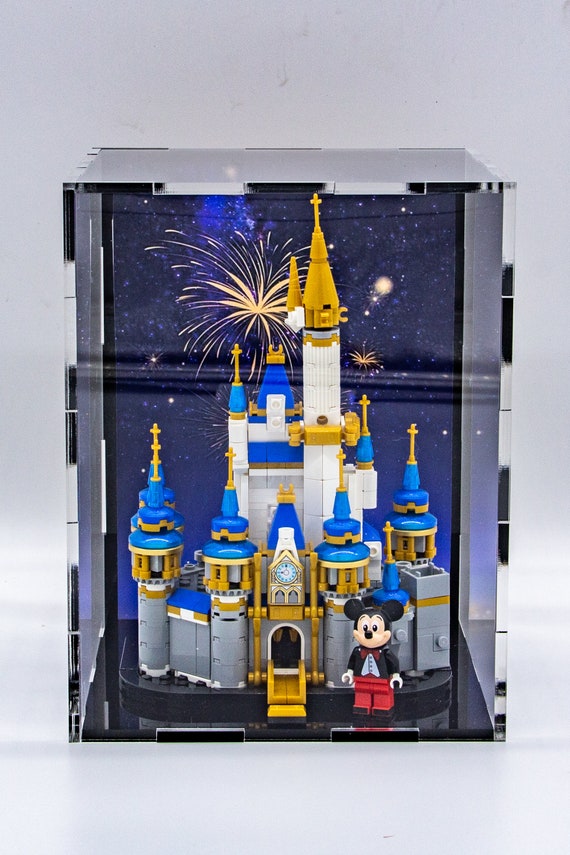 Acrylic Display Case for Lego® Mini Disney Castle Set 40478 Made