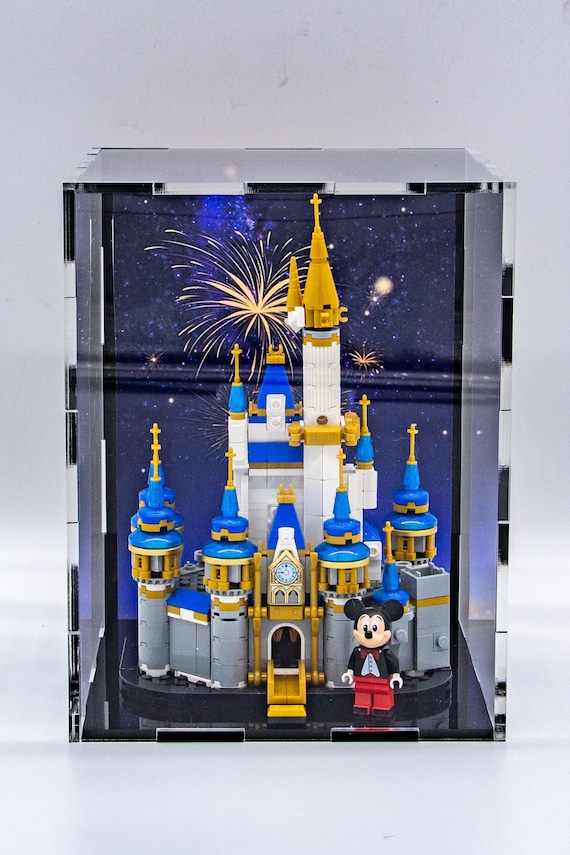 Acrylic Display Case for Lego® Mini Disney Castle Set 40478 Made