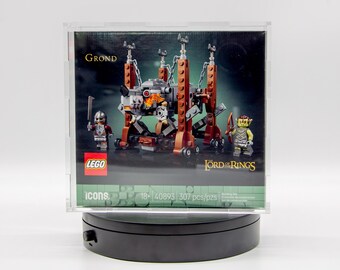 Display Case for Boxed LEGO® Lord of the Rings: Grond (40893) – Acrylic Showcase