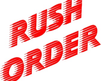 Rush Order and Expedited Shipping