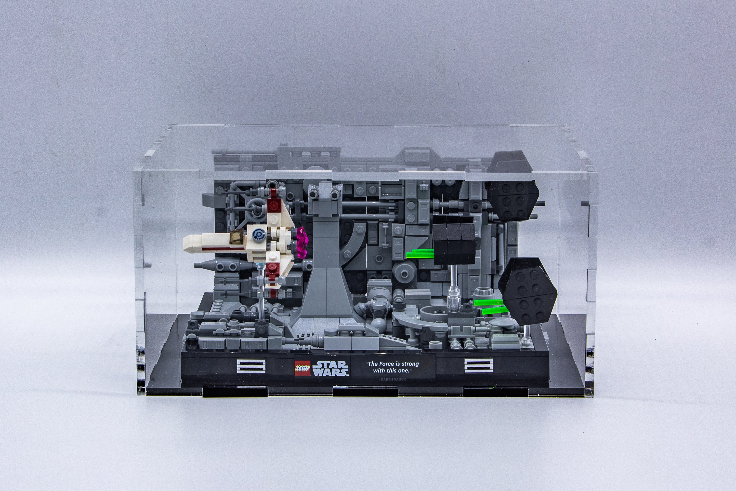 Acrylic Display Case for Lego® Death Star™ Trench Run Diorama Set 75329  Made in USA 