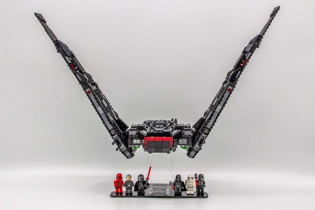 Benedirt置き物 Acrylic Display Stand for Kylo Ren's Shuttle™ Set 75256