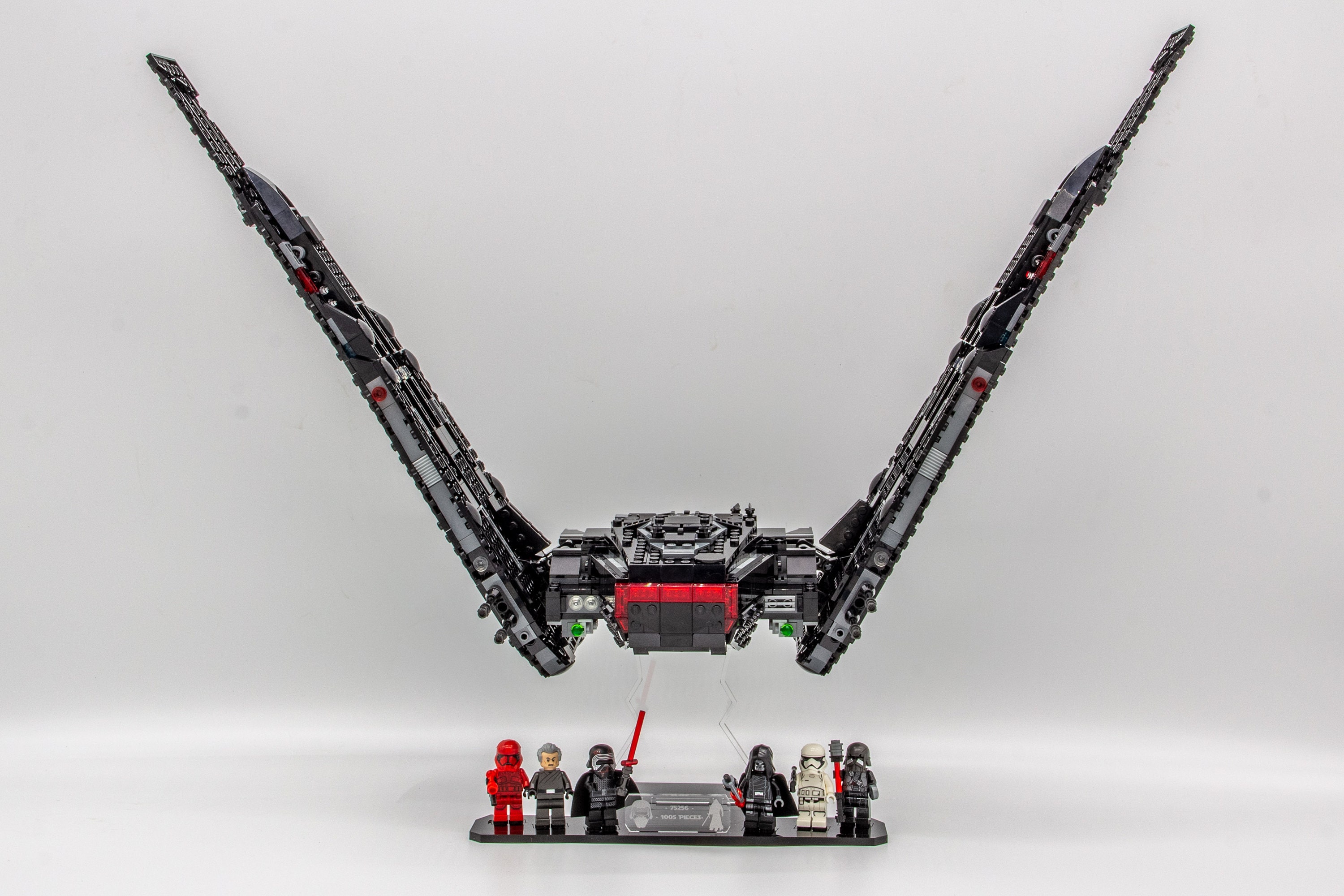 Acrylic Display Stand for Kylo Ren s Shuttle Set 75256 Made in USA Etsy