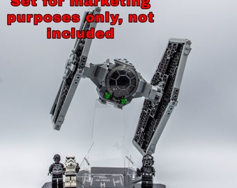 Acrylic Display Stand for Tie Fighter™ Set 75300 - Made in USA