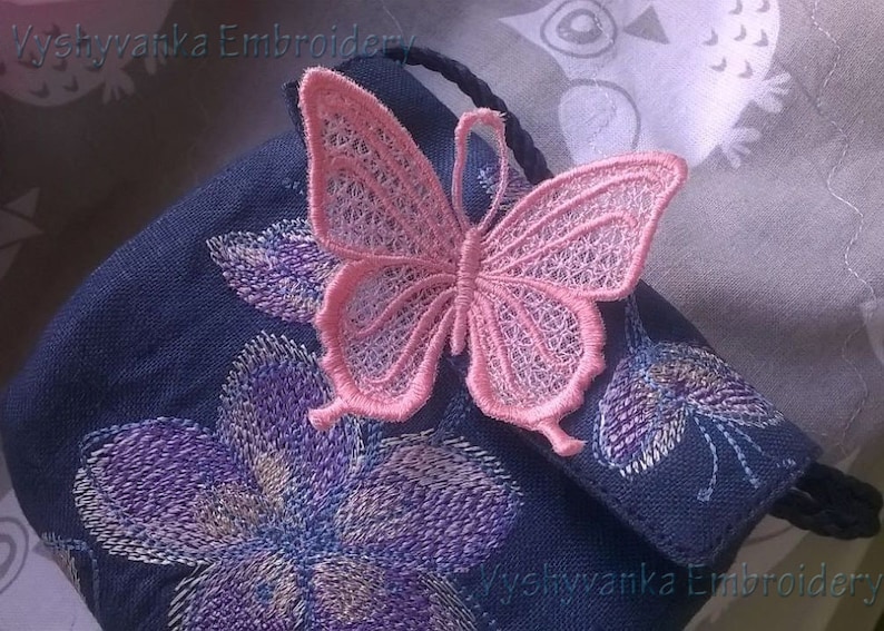 Decorative Butterfly Free Standing Lace Machine Embroidery Designs ...
