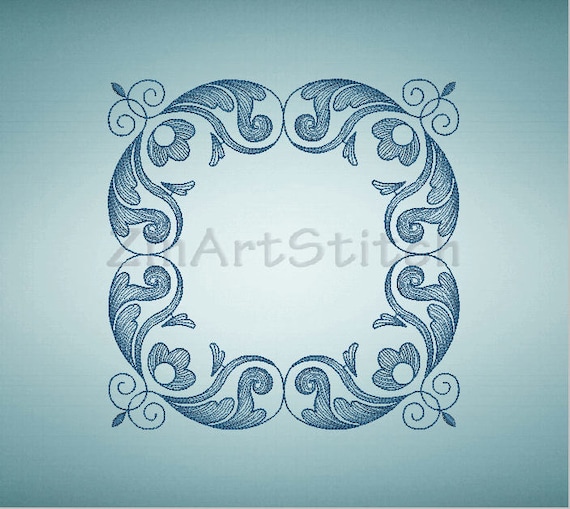 Floral Machine Embroidery Design Embroidery Flowers File | Etsy
