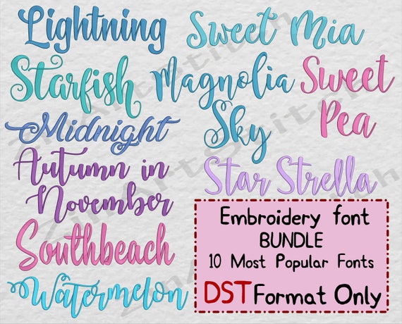 Download Embroidery Fonts Pack 10 Best Sellers embroidery fonts ...