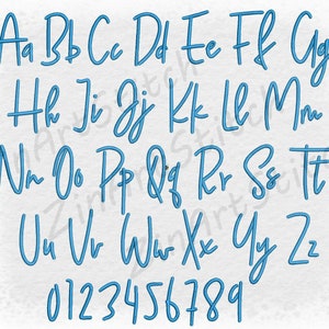 Michelle Lettering Pdf Michelle Embroidery Font - Machine Embroidery Design - Instant Download ...