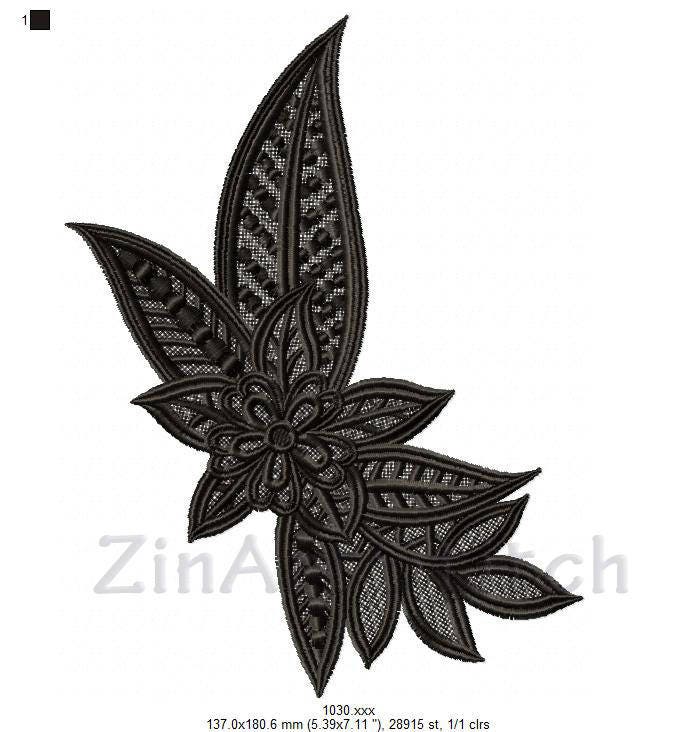 FSL Decorative Free Standing Lace Machine Embroidery Designs Instant ...