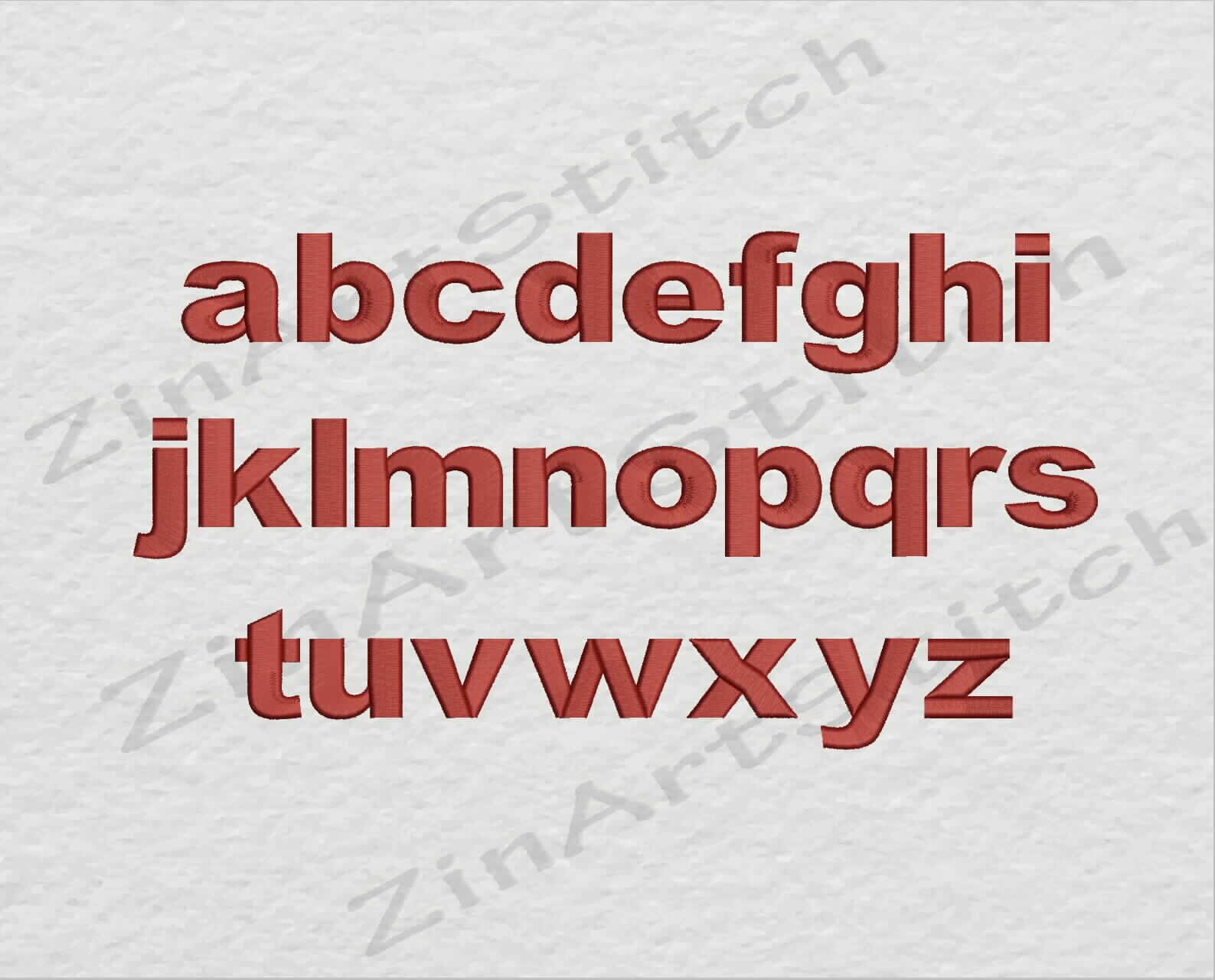 Computer Machine Embroidery Font Embroidery Font - Machine Embroidery Design - Instant Download - 5 ...
