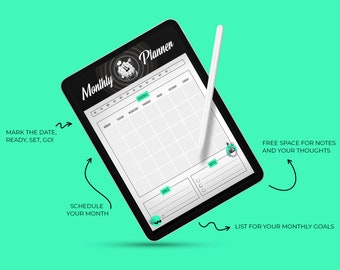 Monthly Personal Planner | Digital Download