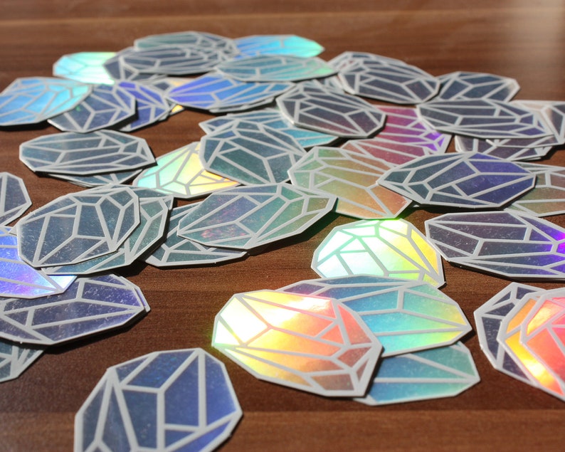 Gem Holographic Sticker Bild 4