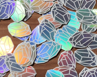 Gem | Holographic stickers