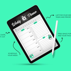 Weekly Personal Planner | digital download