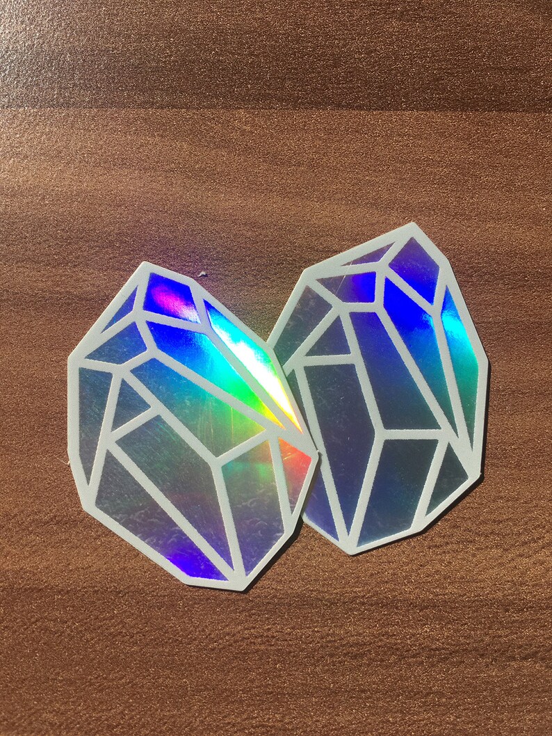 Gem Holographic Sticker Bild 2