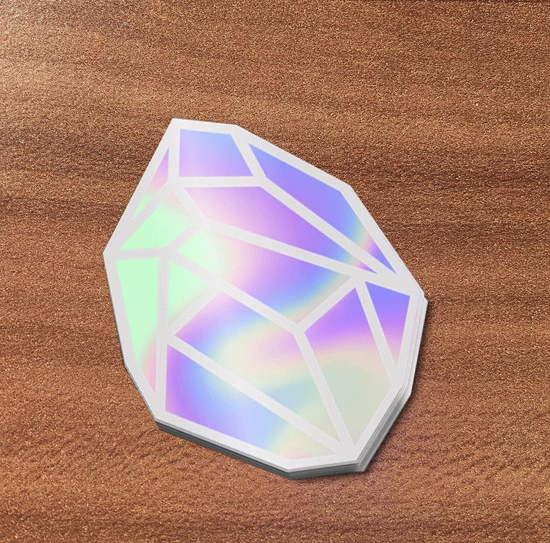 Gem Holographic Sticker Bild 5