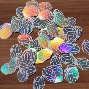 Gem Holographic Sticker Bild 3