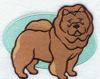 Chow Chow dog puppy love paw print bath hand towel custom embroidered