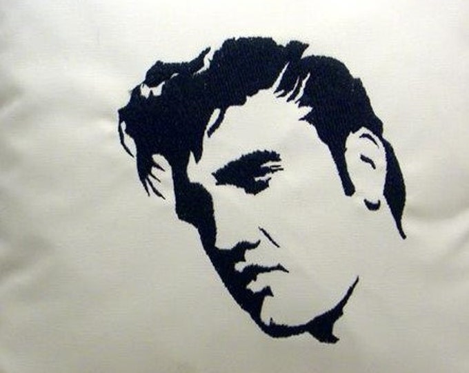 Elvis Presley The King Musician Kitchen towel set custom embroidered