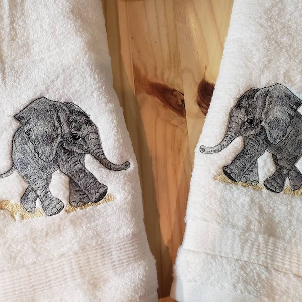 Elephant Towel Etsy