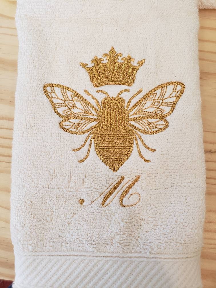 Metallic gold towels hotsell