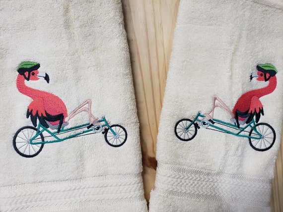Disney Christmas Personalized Bathroom Hand Towels -Cotton-  Embroidered-Choose your Design and Colors - Bath Towel