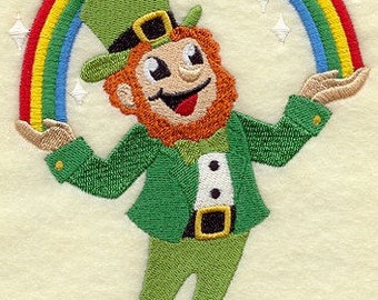 St. Patrick's Day lucky Leprechaun Irish Pride  hand towel set custom embroidered personalized