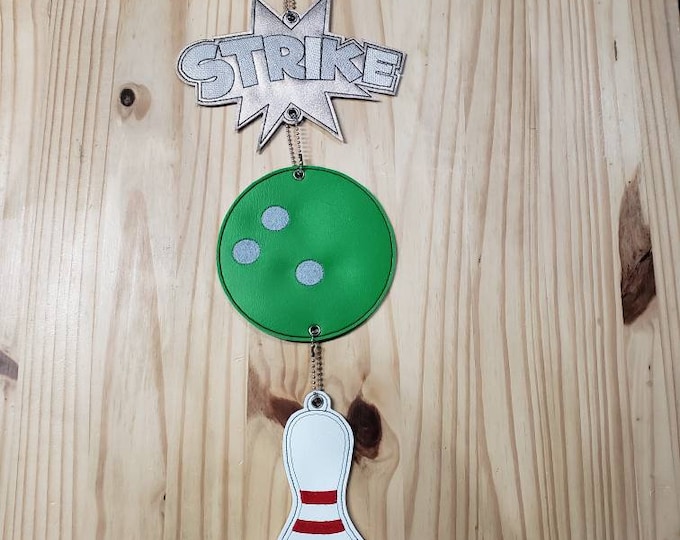 Bowling door wall hanging custom made personalized