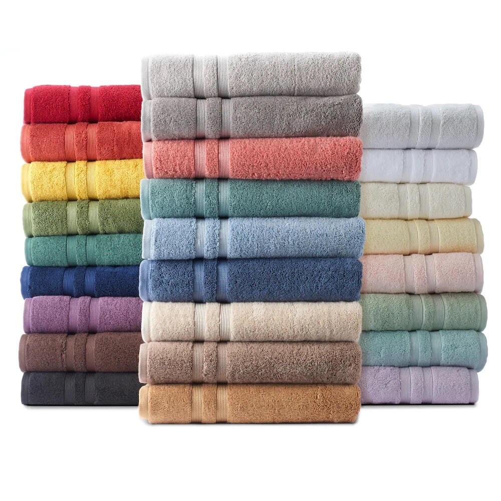 By the Sea Embroidered Bath Towel Set