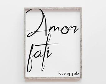 Amor Fati Etsy