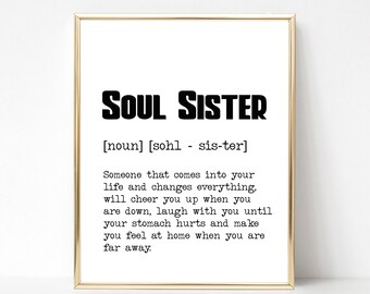 best friend gift soul