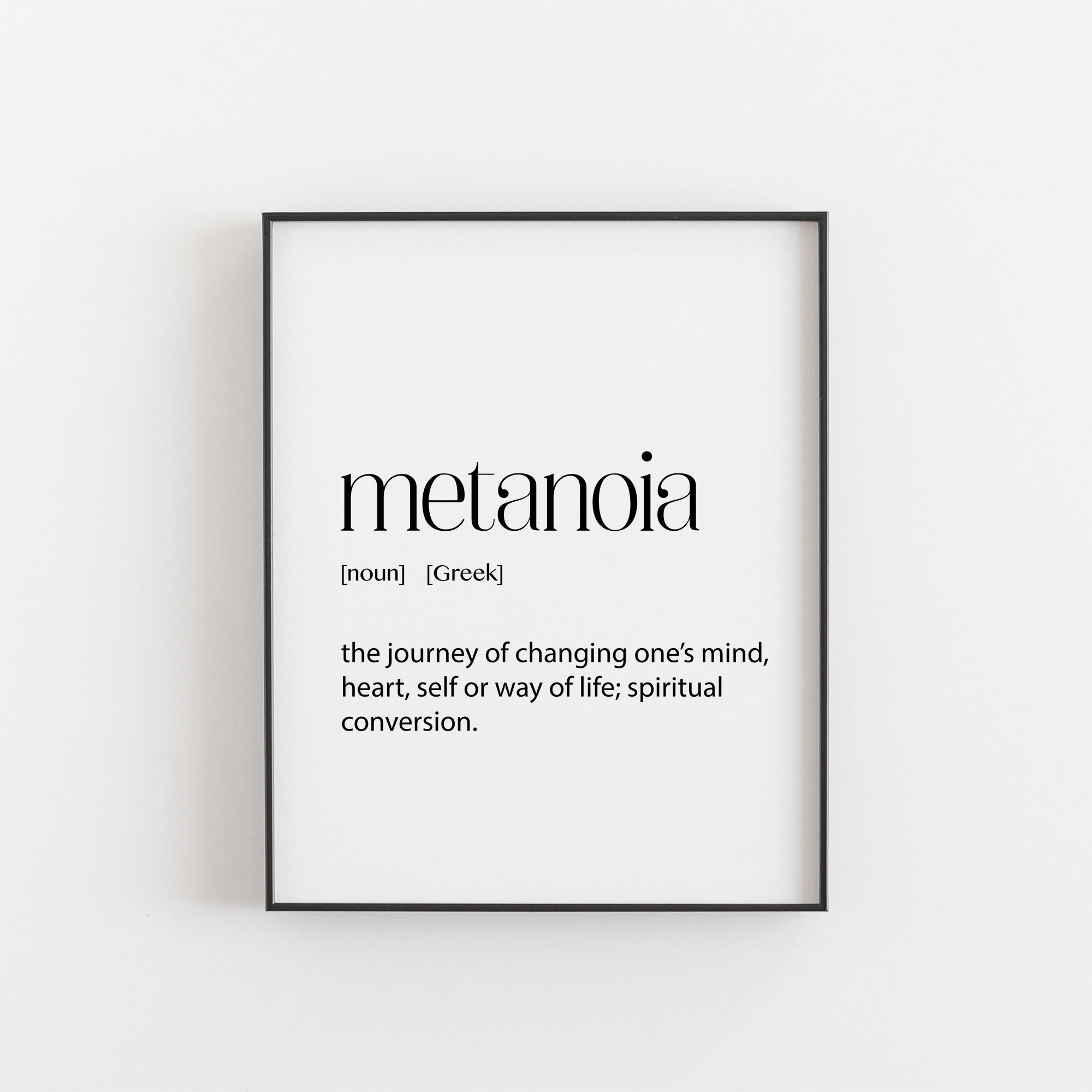 Metanoia - Etsy UK