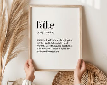 Scottish Word Prints