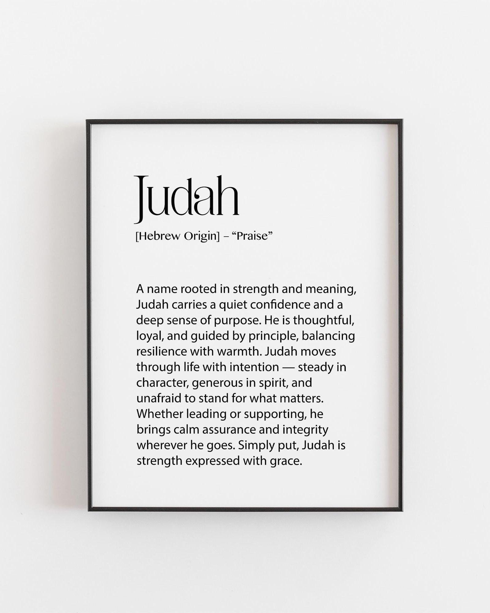 Jude Meaning - Etsy Australia