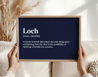 Scottish Word Prints