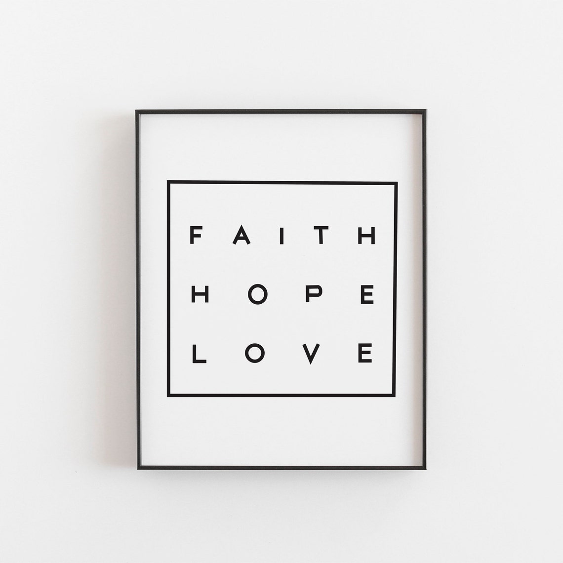 Faith Print Faith Gift Faith Wall Art Faith Poster Faith
