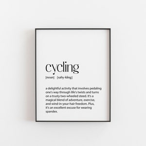 Radsport Geschenk - Print - Radsport Geschenk - Radsport Geschenk - Radsport Geschenk - Geschenk für Radsportler - Radsport Geschenk - Fahrrad Raum Kunst